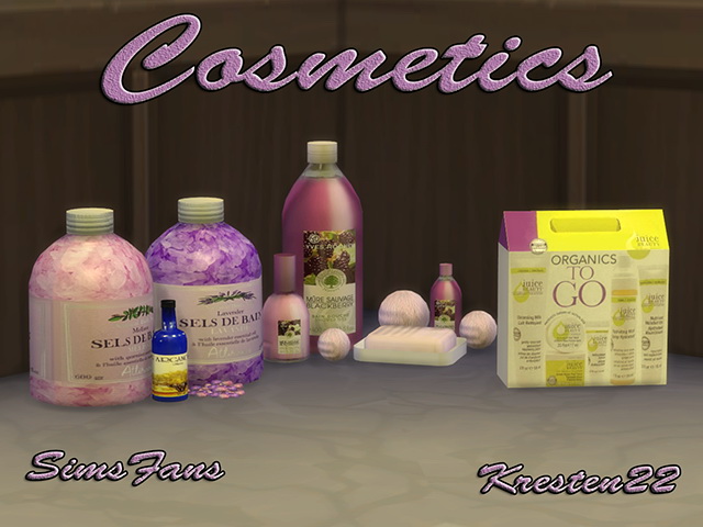 Sims 4 Cosmetics deco by Kresten 22 at Sims Fans
