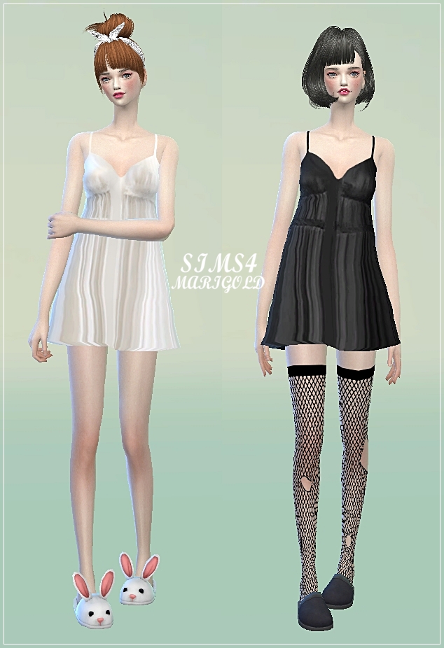 Sims 4 Night mini dress at Marigold