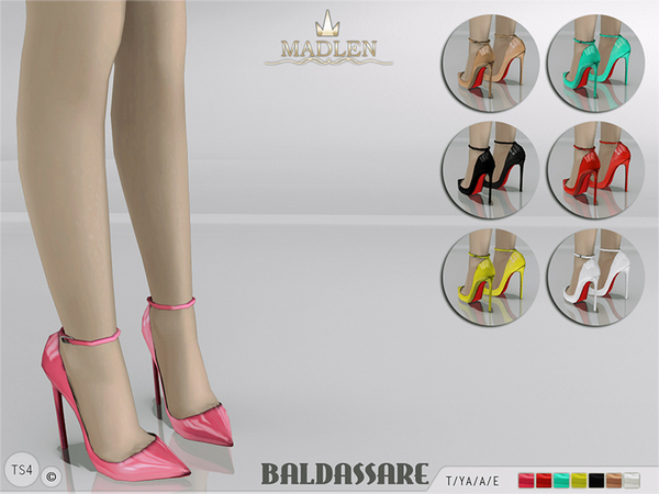 Sims 4 Madlen Baldassare Shoes by MJ95 at TSR