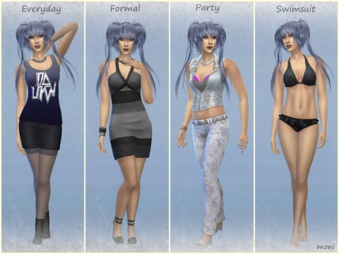 Sims 4 Mia by Moni at ARDA