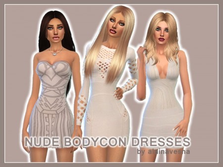Bodycon Dresses by alainavesna at TSR