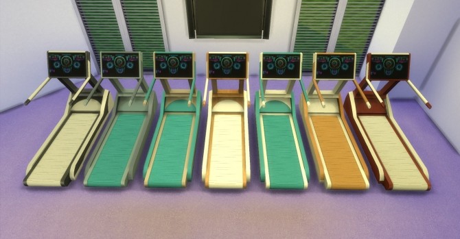 Sims 4 Pegasus Treadmill by AdonisPluto at Mod The Sims