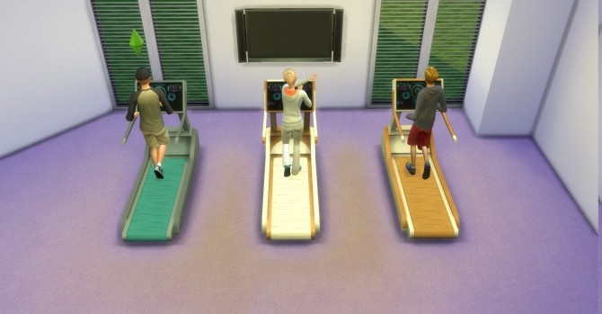 Sims 4 Pegasus Treadmill by AdonisPluto at Mod The Sims