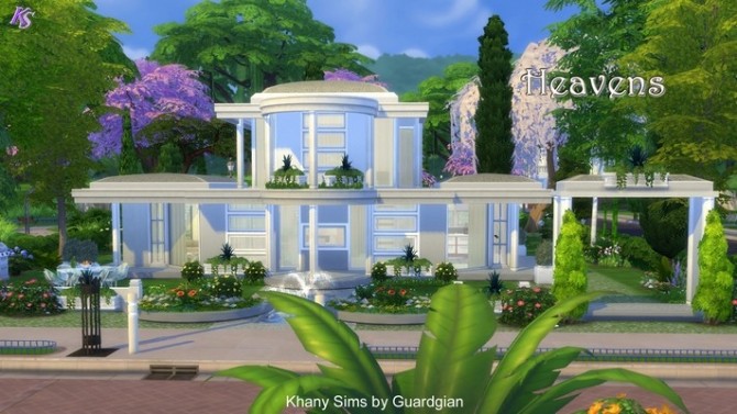 Sims 4 Heavens house by Guardgian at Khany Sims