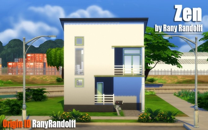 Sims 4 Starter house Zen at ihelensims
