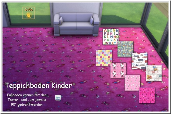 Sims 4 Carpet by Sonnenschein56 at Sims Marktplatz