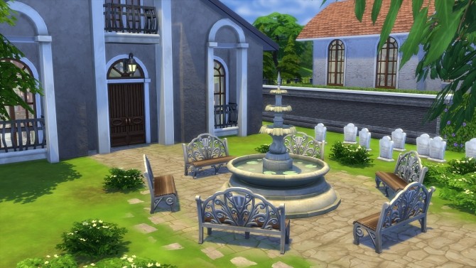Sims 4 Leafy Cemetery at Jool’s Simming
