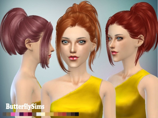 Sims 4 B fly hair 060 (Pay) at Butterfly Sims