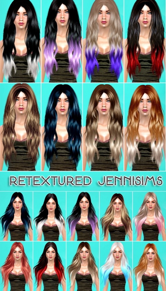 Sims 4 Alesso & SkySims Hair retextures at Jenni Sims