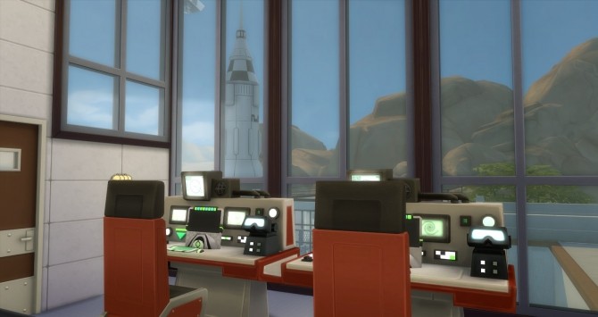 Sims 4 Black Rock Space Port by bubbajoe62 at Mod The Sims