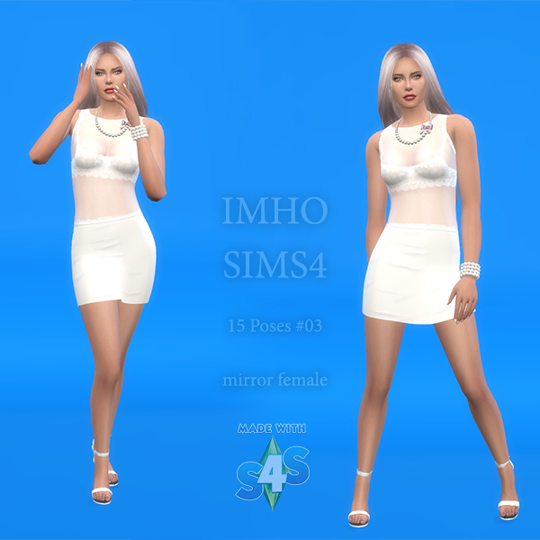 Sims 4 15 Poses #03 at IMHO Sims 4