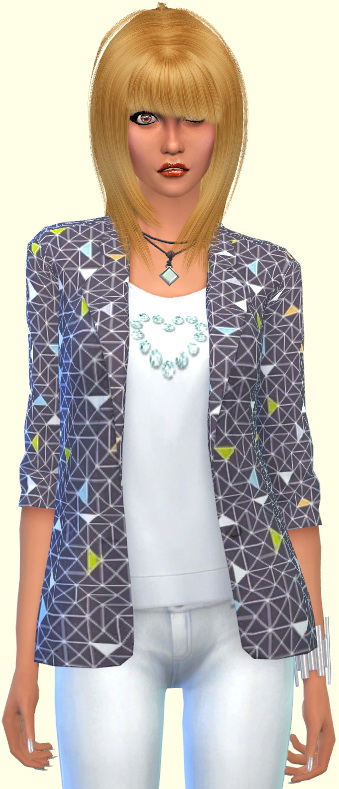 Sims 4 Elegant Jacket & Top at Annett’s Sims 4 Welt