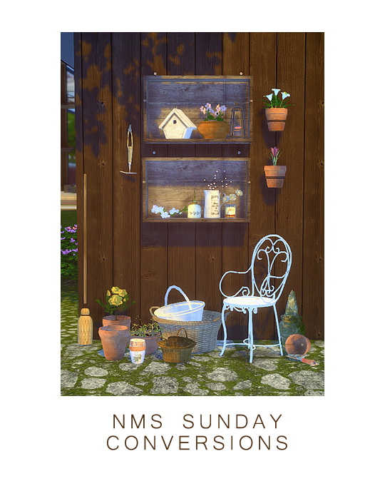 Sims 4 NMS Sunday conversions at Chisami
