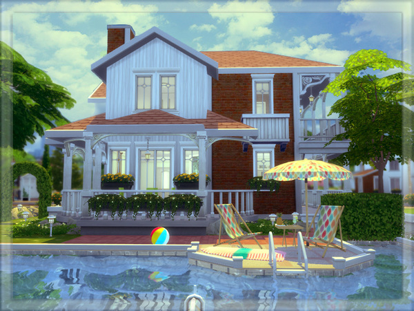Sims 4 V | 11 house by Vidia at TSR