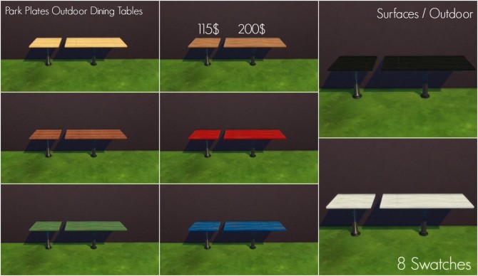 Sims 4 TS2 to TS4 Piece of Quiet Outdoor Set by Elias943 at Mod The Sims