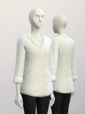 Oversized shirt F V1 solid at Rusty Nail » Sims 4 Updates