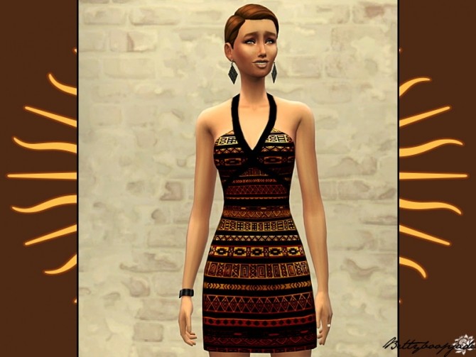 Sims 4 ETHNIC DRESSES by Bettyboopjade at Sims Artists