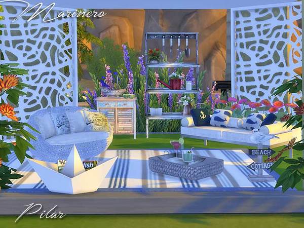 Sims 4 Ambientes Outdoor by Pilar at TSR