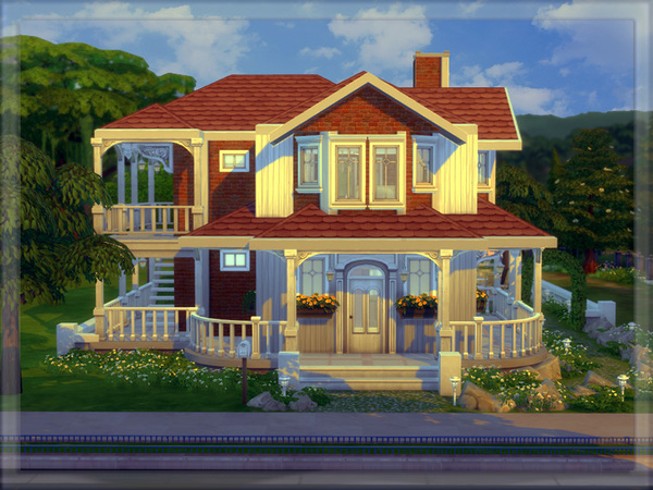 Sims 4 V | 11 house by Vidia at TSR