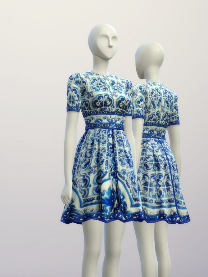 Sims 4 Dress SS 2015 at Rusty Nail