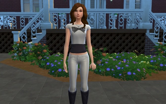 Sims 4 Undershirt by KittyluvzCow at Mod The Sims