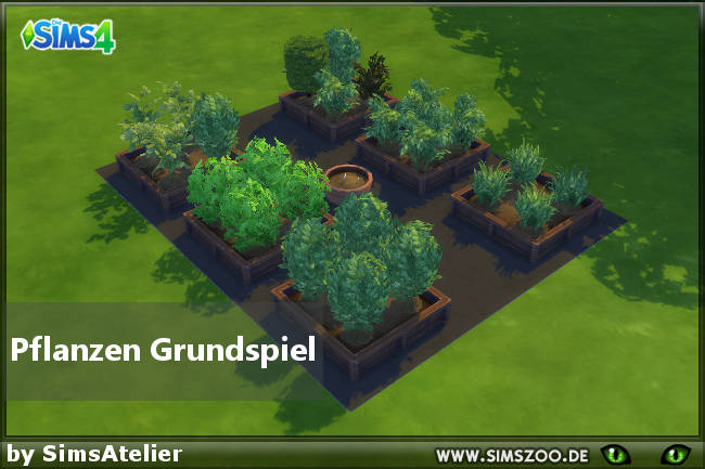 Sims 4 Plants basic game by SimsAtelier at Blacky’s Sims Zoo