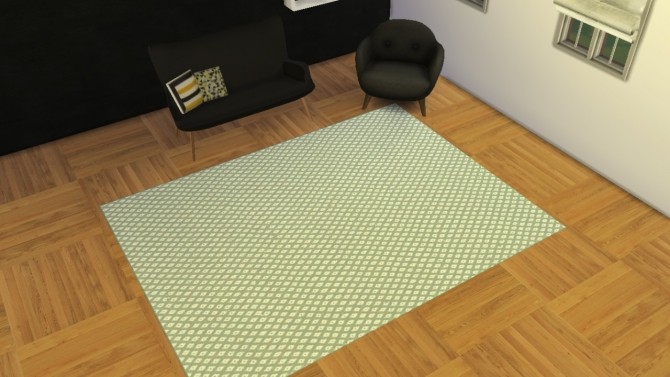 Sims 4 Scandi feel rugs at Maja Oona