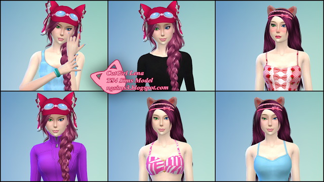 Sims 4 CatGirl Lena at NG Sims3