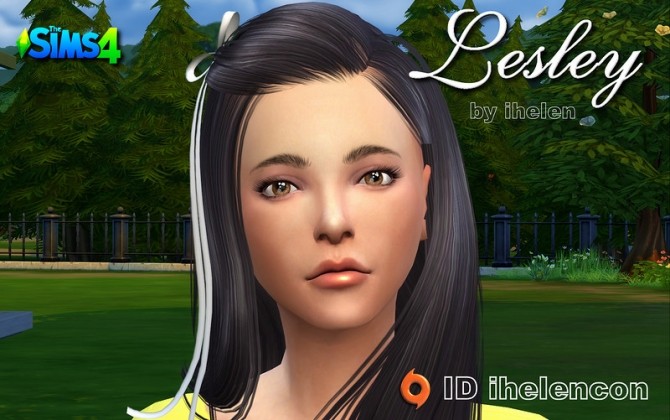 Sims 4 Lesley by ihelen at ihelensims