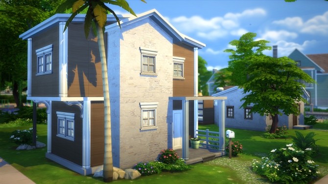 Sims 4 Newton house at Fezet’s Corporation