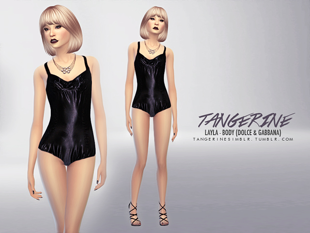 Sims 4 Layla Body by tangerine at Sims Fans