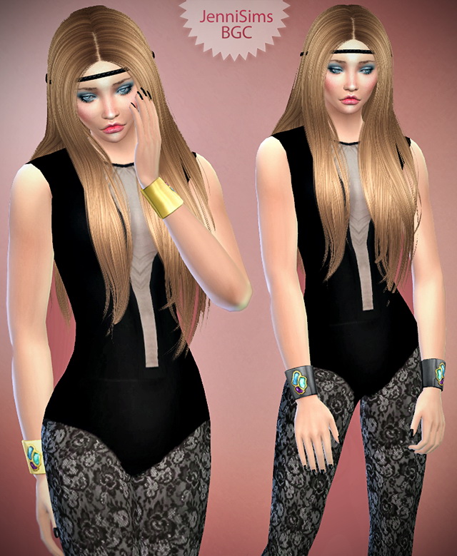 Sims 4 Bracelet Dual (left, right...) at Jenni Sims