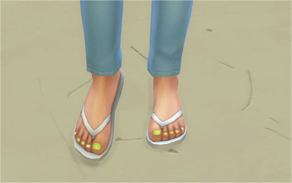 Sims 4 Trendy Toenail Polishes at Veranka