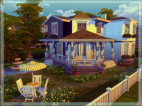 Sims 4 V | 10 Fully Furnished house by Vidia at TSR