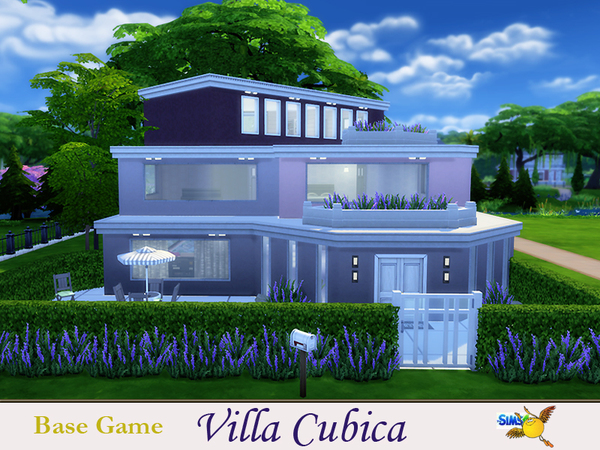 Sims 4 Villa Cubica by evi at TSR