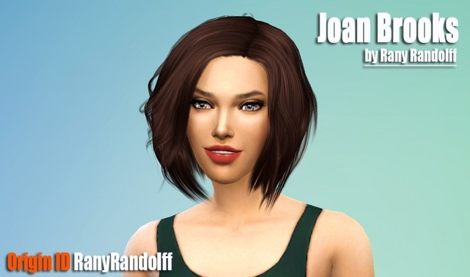 Sims 4 Joan Brooks by Rany Randolff at ihelensims