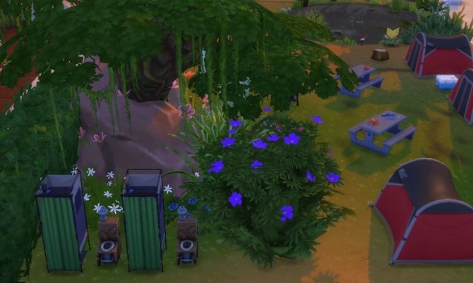 Sims 4 Magic Tree Campsite by mrsyule at Mod The Sims