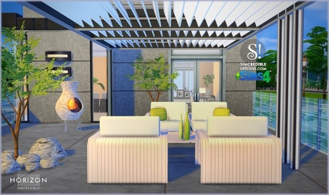 Horizon patio set at SIMcredible! Designs 4 » Sims 4 Updates