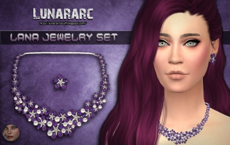 Lana Jewelry Set (Fixed) at Lunararc