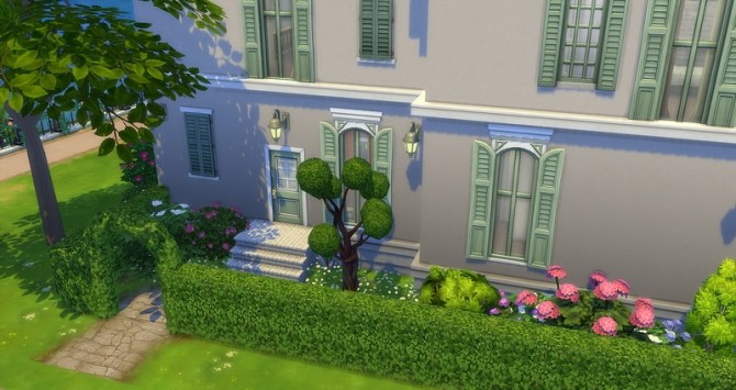 Sims 4 Mayfair house by Angerouge at Studio Sims Creation