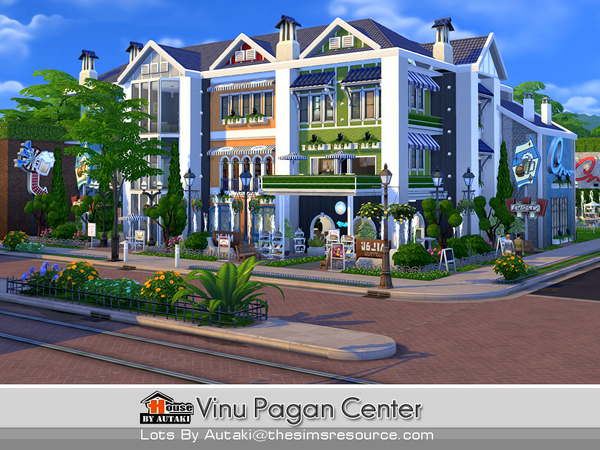 Sims 4 Vinu Pagan Center by autaki at TSR