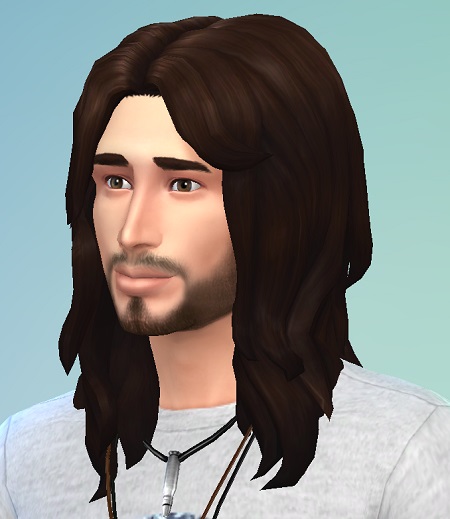 Sims 4 Messy Med Male hair at Birksches Sims Blog