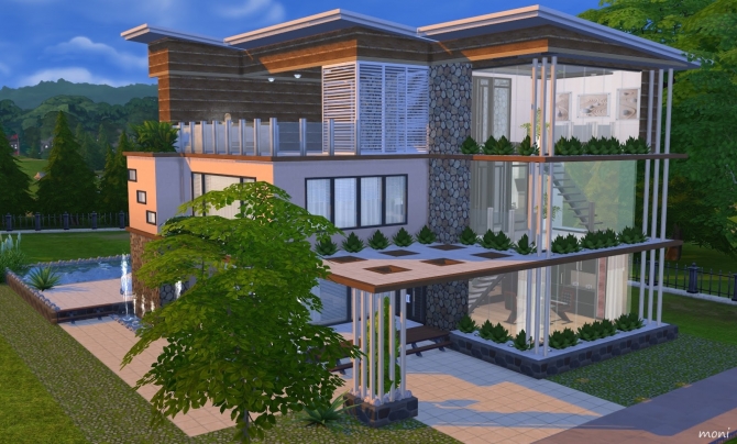 Modern No.1 house by Moni at ARDA » Sims 4 Updates