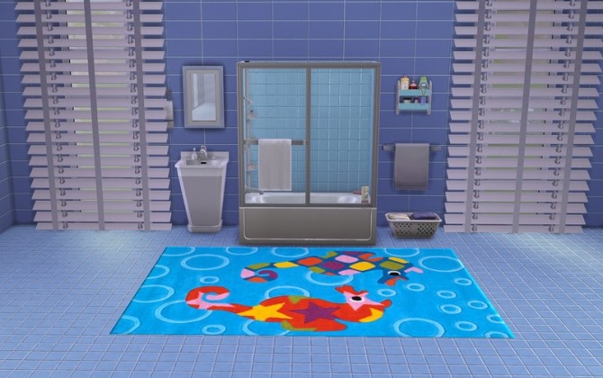 Sims 4 Zoo carpet at ihelensims