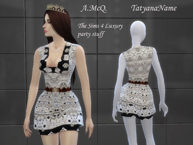 Sims 4 Mini dress at Tatyana Name