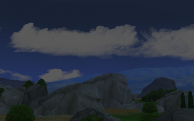 Sims 4 Realistic clouds by g1g2 at Mod The Sims