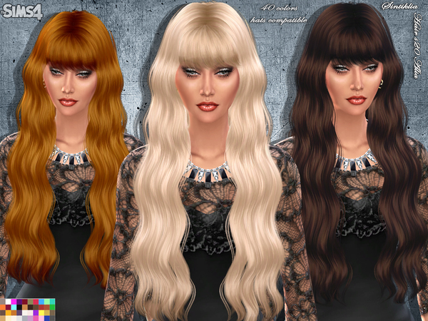 Sims 4 Hair s20 Alia by Sintiklia at TSR