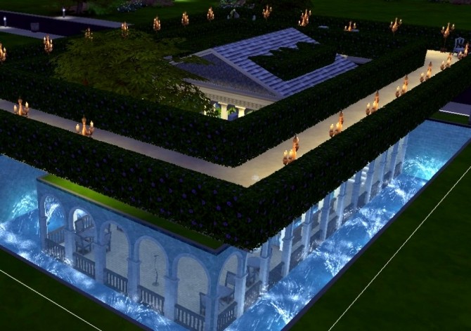 Sims 4 Atlantis underwater nightclub by Sauris at Mod The Sims