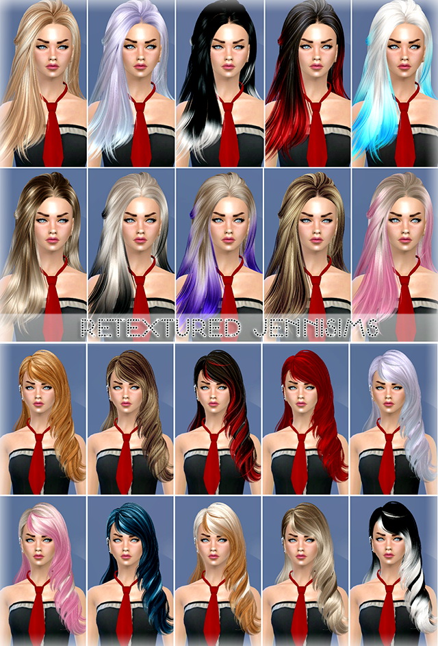Sims 4 SkySimss hair retextures at Jenni Sims