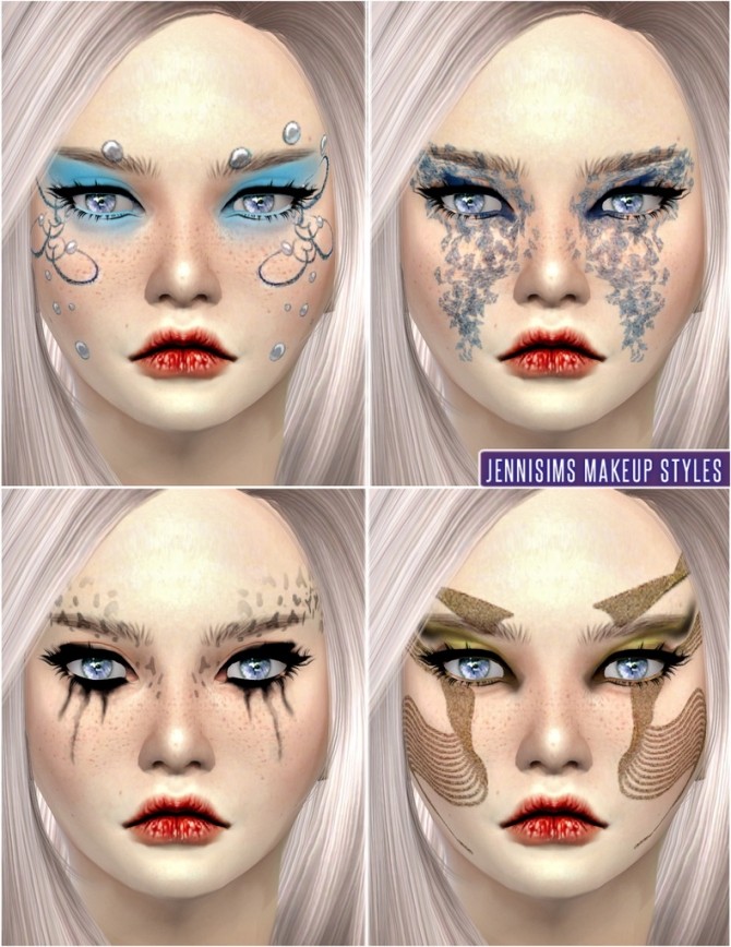 Sims 4 So Soft Fantasy Fairies EyeShadow at Jenni Sims
